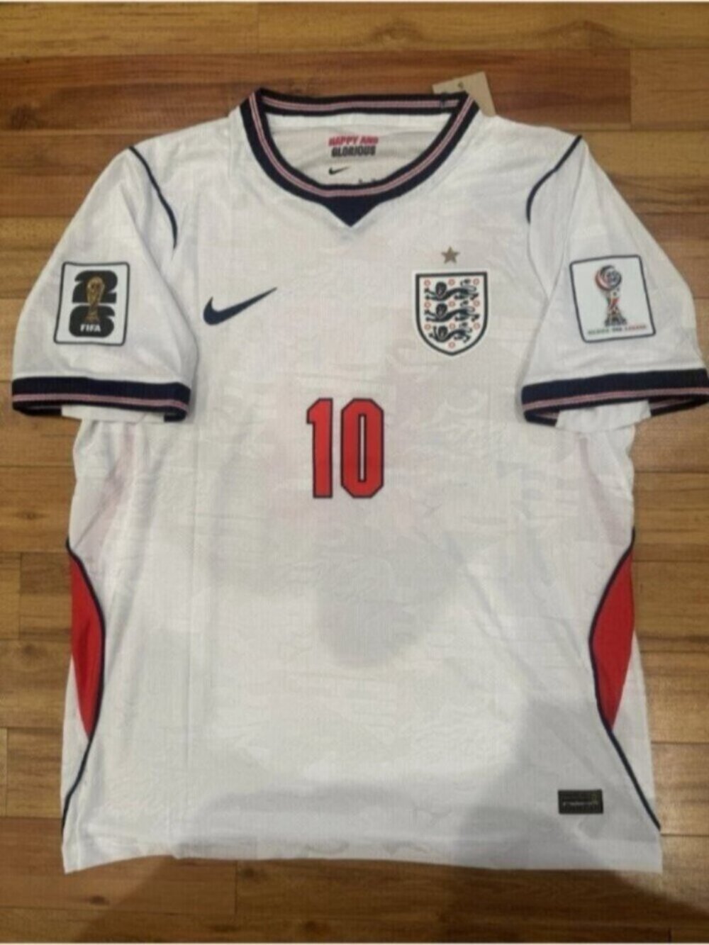Jude Bellingham White 2026 World Cup Soccer Jersey
